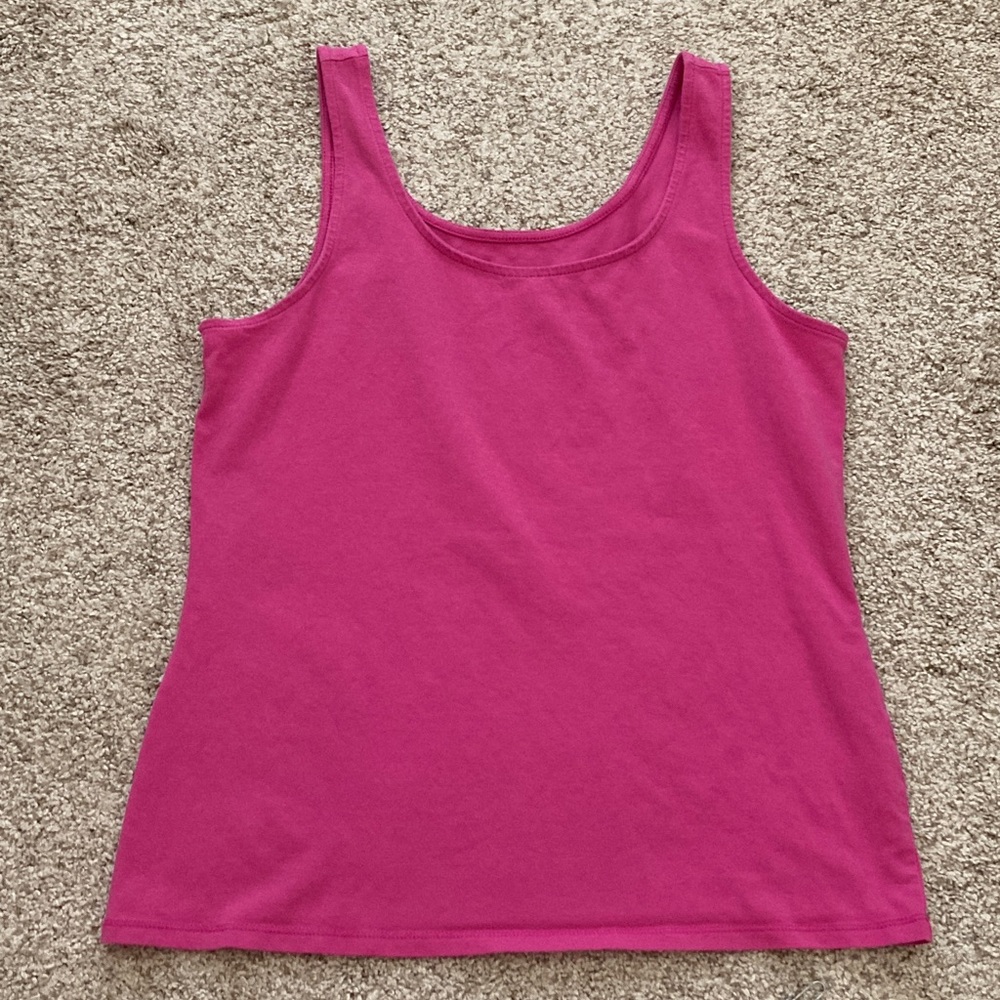 J. Jill Pink Perfect Tank Medium Petite